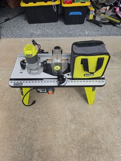 Ryobi Plunge Router and Universal Router Table