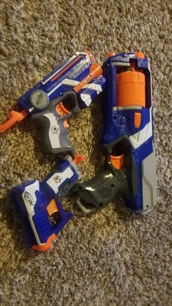 Nerf dart guns