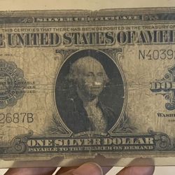 1923 $1 Large Silver Certificate