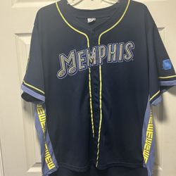 Memphis Grizzles Baseball Jersey #12 Ja Morant XL Promo Ghost River Brewing