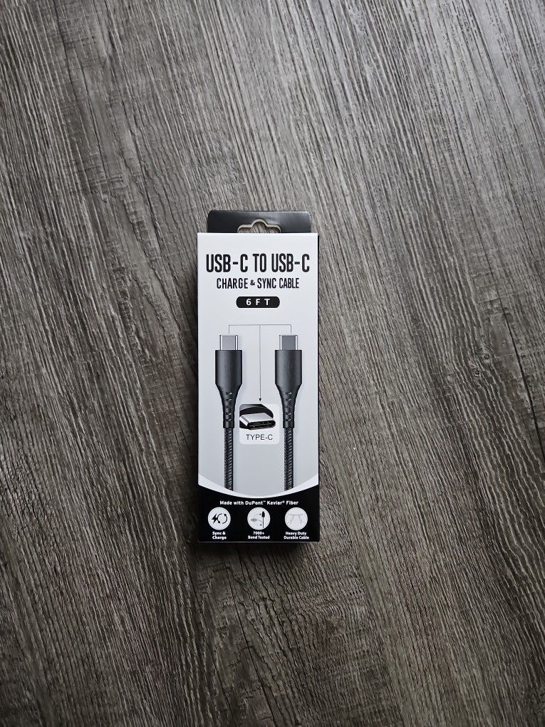 USB c to c Braided Cable