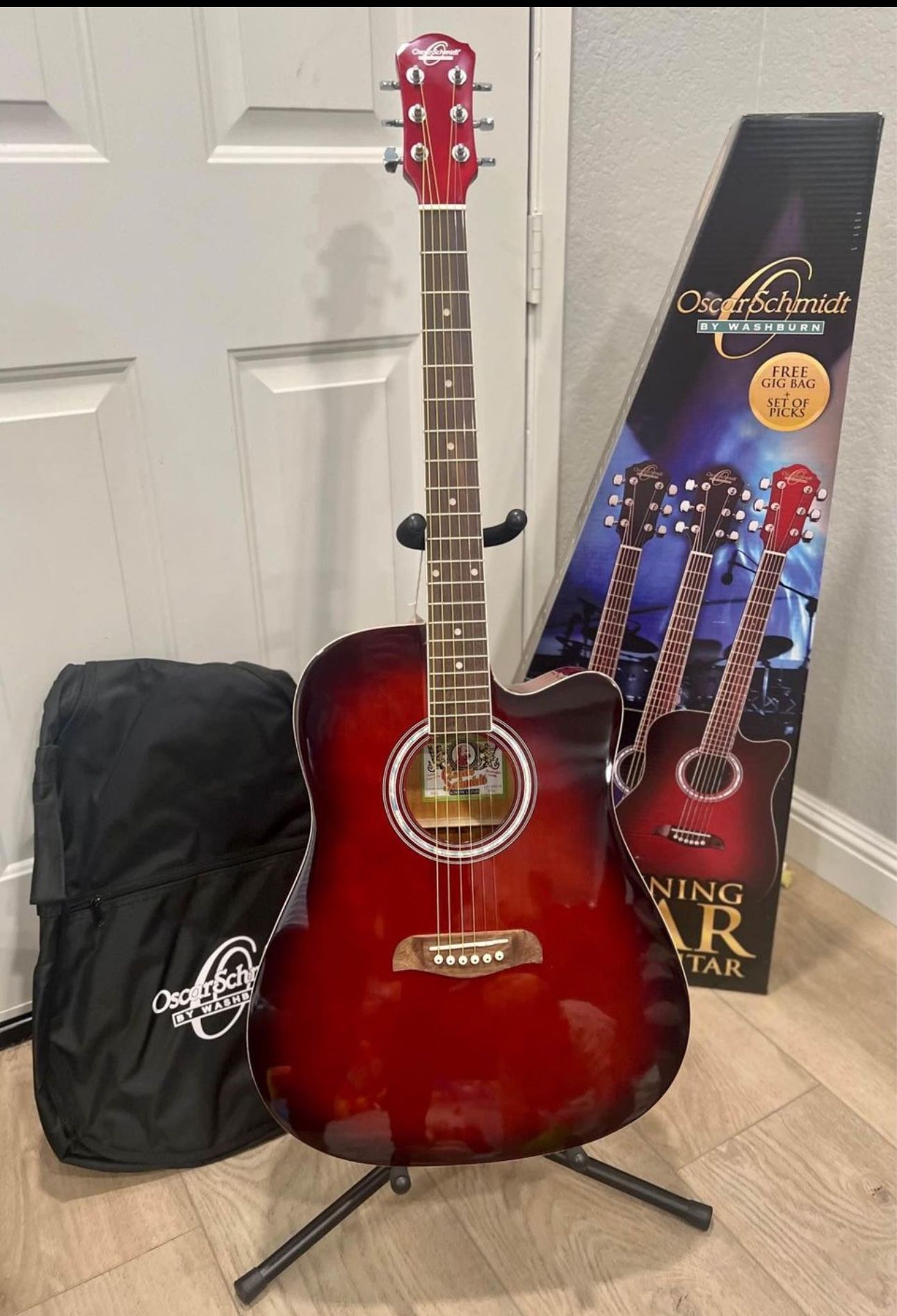 Acoustic Guitar Package Oscar Schmidt