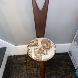 Vintage chair Birthing Stool
