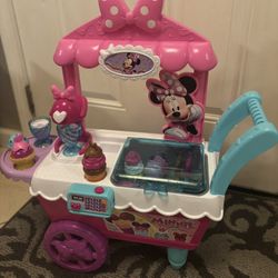 Minnie Mouse Ice Cream Cart
