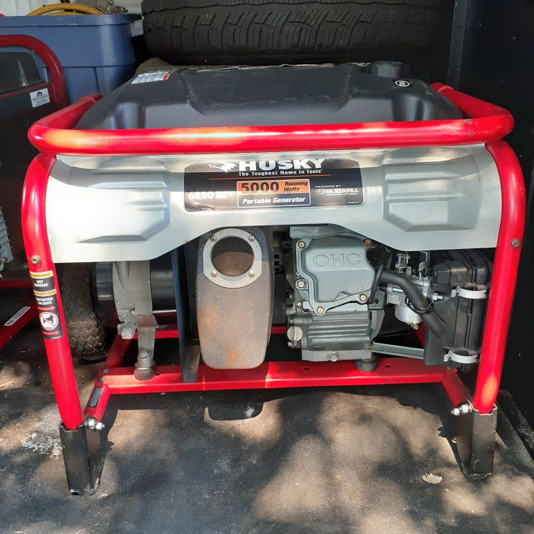 5000 Watts Husky With Subaru Engine 