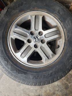 Stock honda rims for a polit