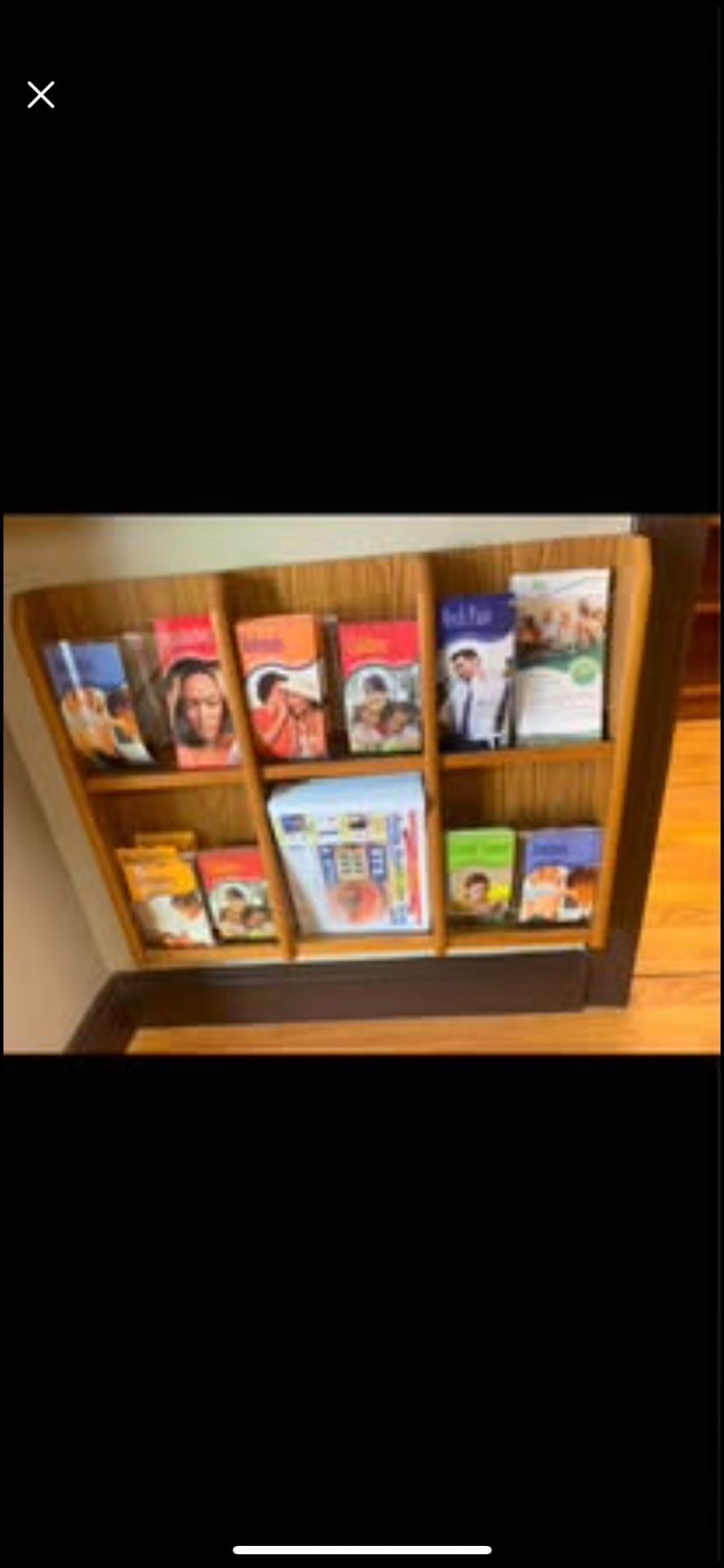 Magazine/Brochure Wall Display