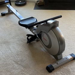 Sunny Health & Fitness Magnetic Rowing Machine Rower with LCD Monitor