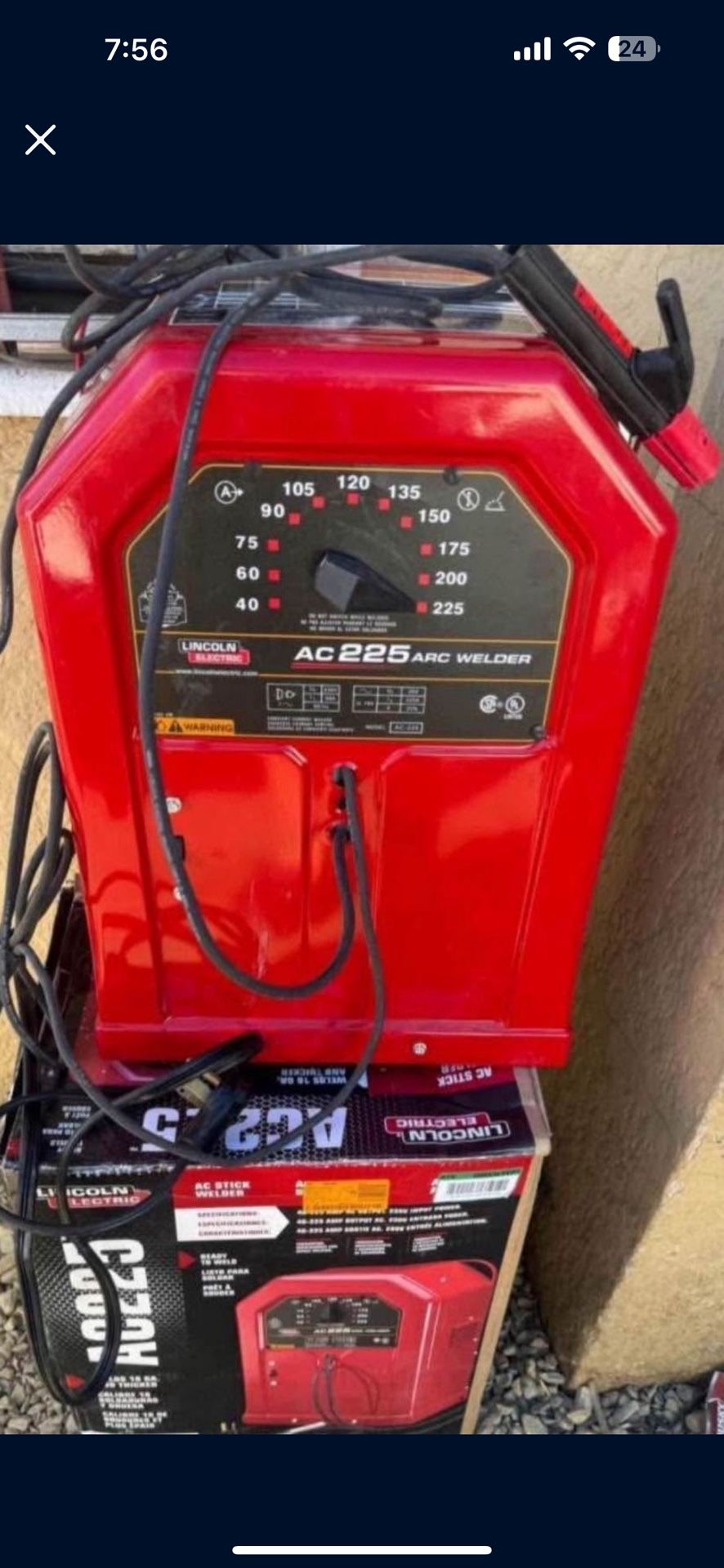 Lincoln Electric 225 Amp Arc/Stick Welder AC225S, 230V