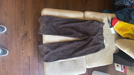 Brown Dickies pants With Striped Design (Relaxed)