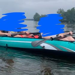 Inflatable two person kayak
