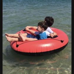 Pull Behind Inflatable Raft/Boat with Rope and Handles 