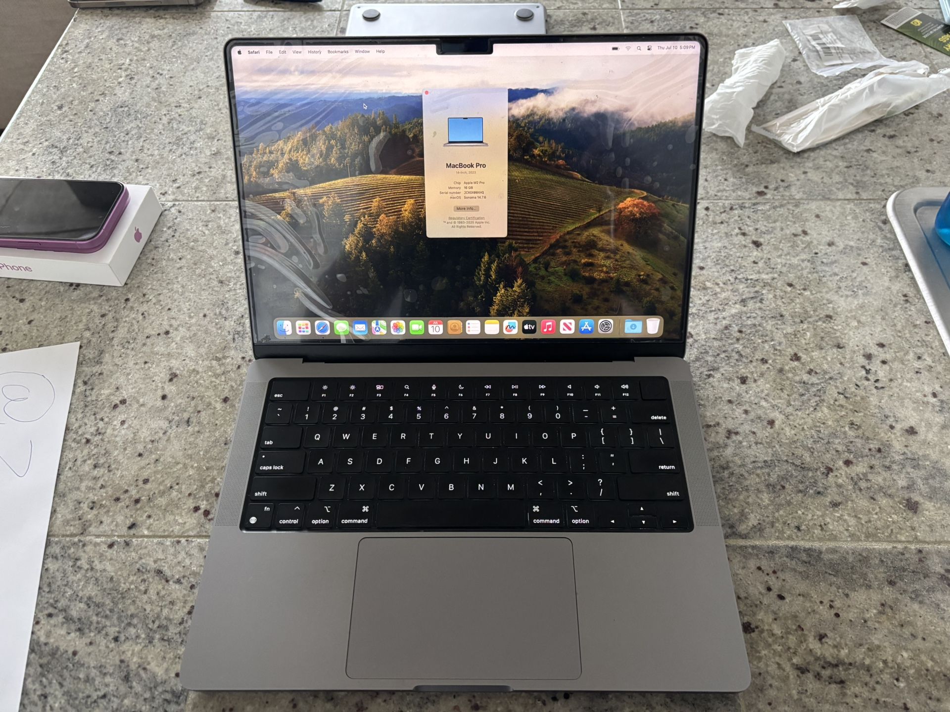 MacBook Pro 13” M2 Pro 