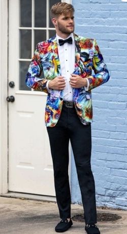 MOD Multicolored Fashion Coat