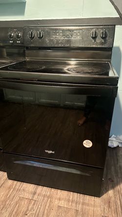 whirl pool stove electric
