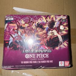 One Piece OP-11 A Fist Of Divine Speed Booster Box