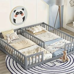Twin Floor Bed