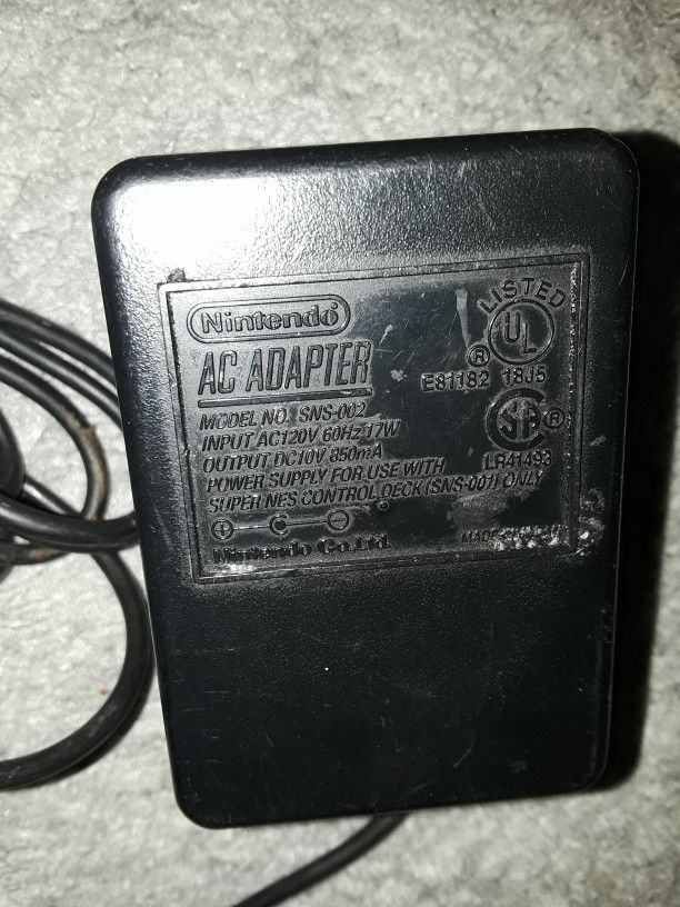 Super Nintendo Power Cable
