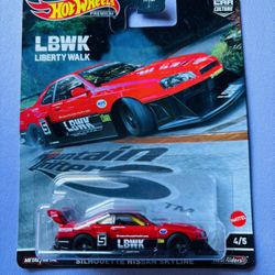 Hot Wheels LBWK Nissan Skyline GTR R34