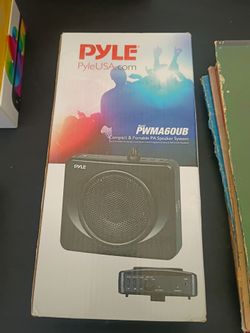 Pyle Mobile PA System