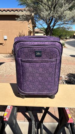 Skyway Luggage Co Purple Rolling Carry-On Suitcase