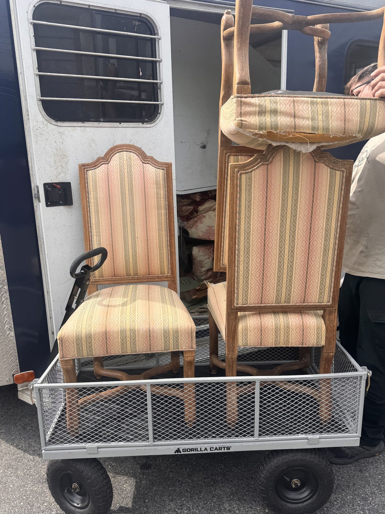 4 Wood Chairs