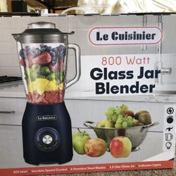 Glass Jar Blender