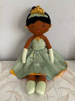 Disney Princess Tiana Plush Doll 22" Disney Tiana Decorative Pillow by Pillowfort
