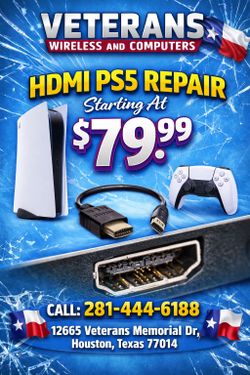 HDMI PORT REPAIR For PS5 Xbox