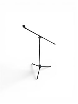 Adjustable Boom Microphone Stand – Tripod Base