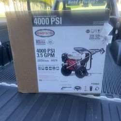 4000 Psi Brand New Never Used 