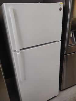Refrigerador top bottom blanco GE