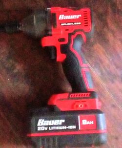 Bauer 20vDc-mode Compact1/2impact Wrench