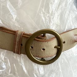 Authentic GAP Leather Belt Woven Design 