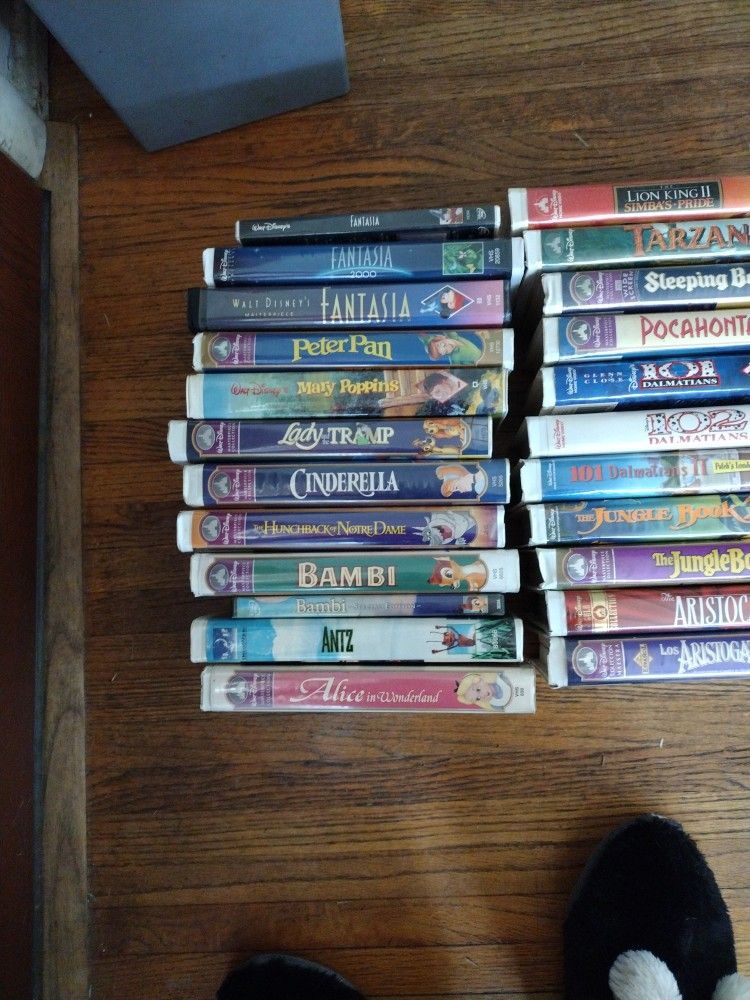 Disney VHS And DVD Movies