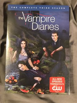 Vampire diaries season 3 complete series. NEW still wrapped in plastic