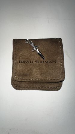 David Yurman Waves Dagger Amulet 3mm