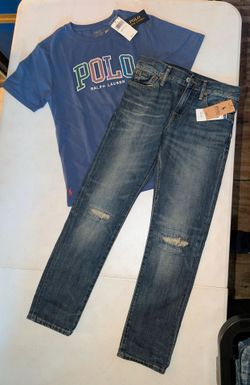 New boys Polo size 10-12 outfit