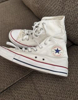 White High Top Converse