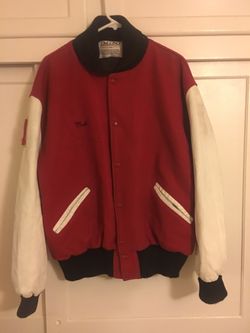X-large red Varsity jacket -