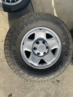 2017 Tacoma Wheels 245/75 R16