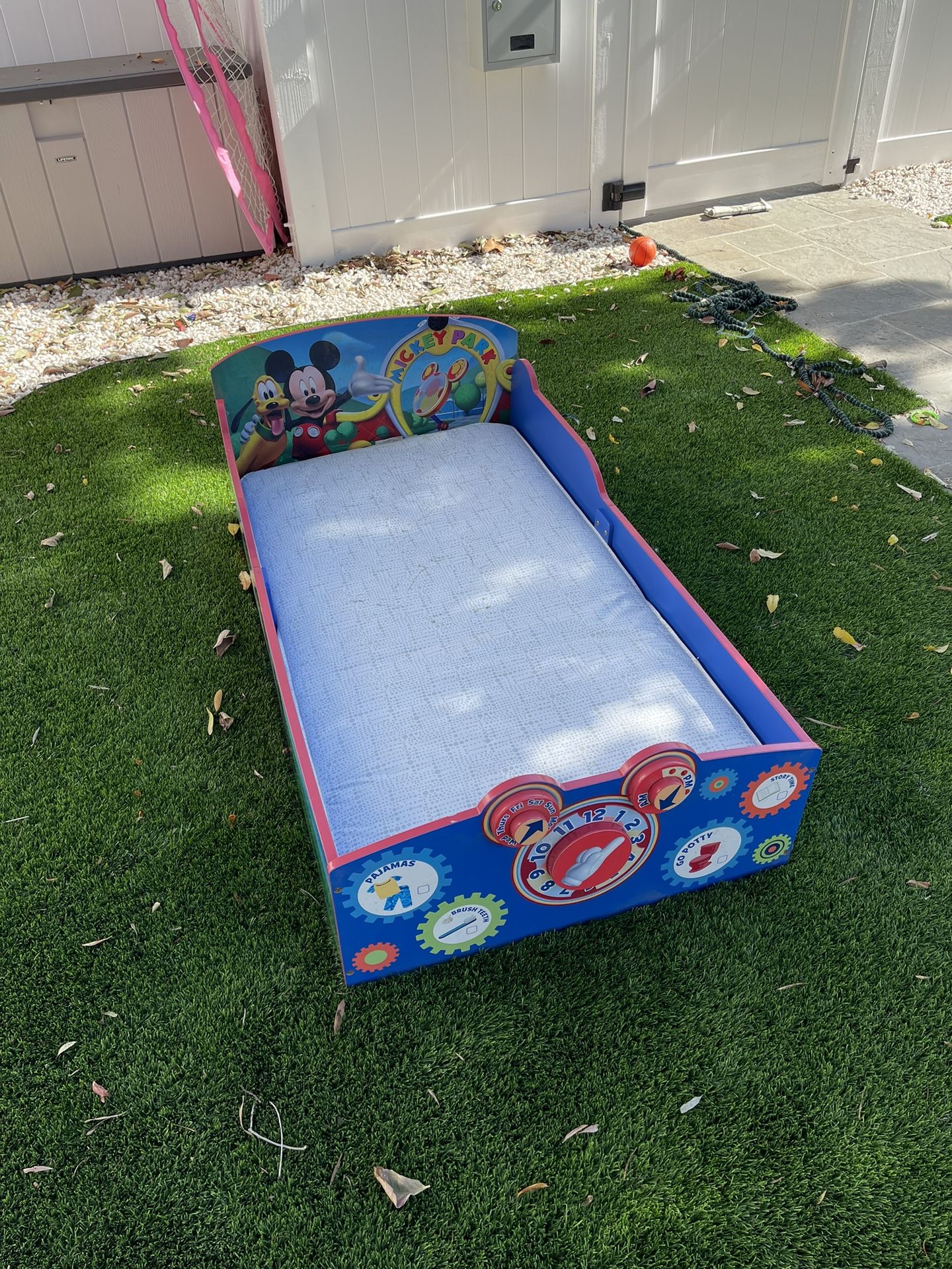 Mickey Mouse Toddler Bed