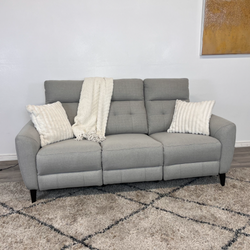 Grey Recliner Couch - Free Delivery