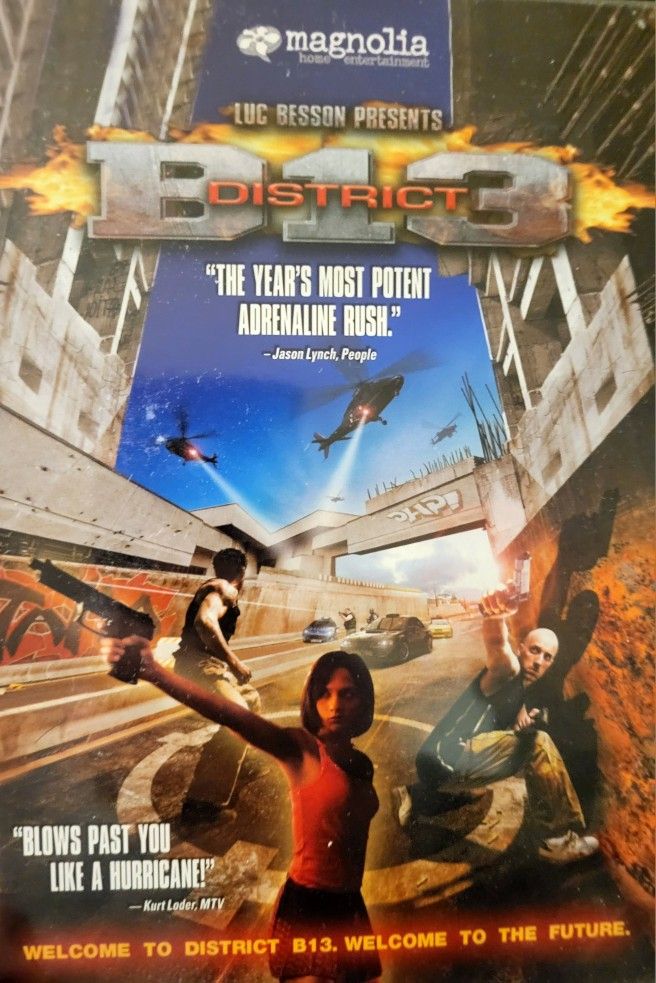 DISTRICT B-13 Dvd