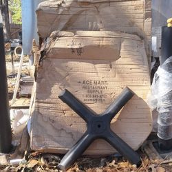 2 Round Top Small Bar Tables 