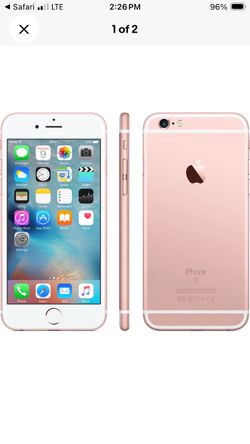 iPhone 6s has iCloud account