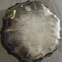 Antique Silver Tray