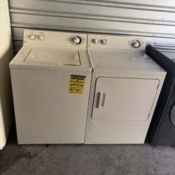 GE Washer And Electric Dryer Matching Set