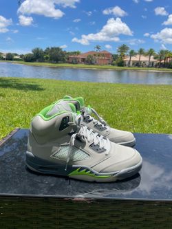 Jordan 5 Green Bean