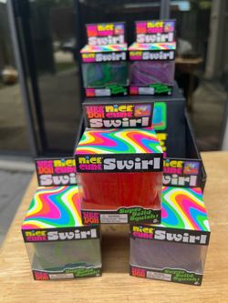 Schylling Needoh Nice Cube Swirl - different colors - Price is EACH